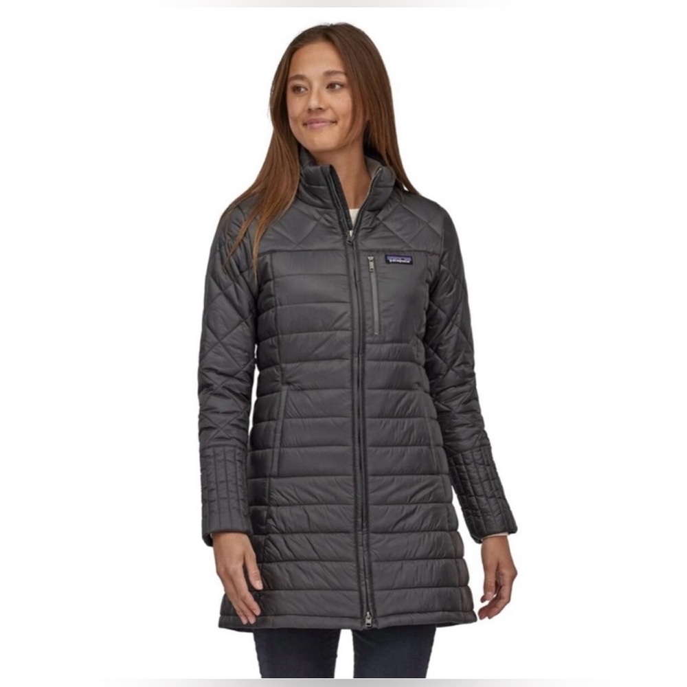 EUC Patagonia Women's Radalie Parka Forge Grey Size Small